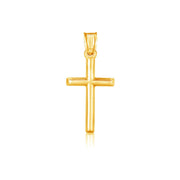 Bids.com 14k Yellow Gold High Polish Cross Pendant Pendants