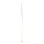 Bids.com 14k Yellow Gold MOP Evil Eye Necklace Necklaces