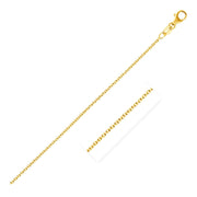 Bids.com 14k Yellow Gold Round Cable Link Chain 1.9mm Necklaces