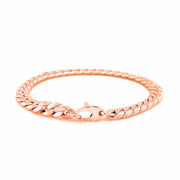 Bids.com 14K Rose Gold Cuban Link Bracelet Bracelets
