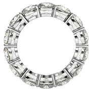Bids.com Round Cut Lab Grown Diamond Eternity Ring in 14k White Gold (6 cttw FG/VS2) Rings