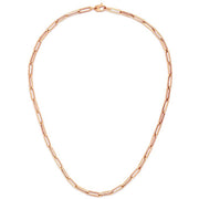 Bids.com 14K Rose Gold Bold Paperclip Chain (4.2 mm) Necklaces