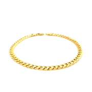 Bids.com 10k Yellow Gold Miami Cuban Semi Solid Bracelet (4.50 mm) Bracelets