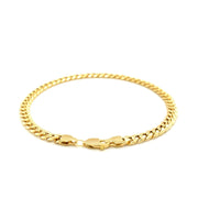 Bids.com 10k Yellow Gold Miami Cuban Semi Solid Bracelet (4.50 mm) Bracelets