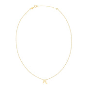 Bids.com 14K Yellow Gold Scorpio Necklace Necklaces