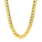 Bids.com 14k Yellow Gold Polished Miami Cuban Chain Necklace Necklaces
