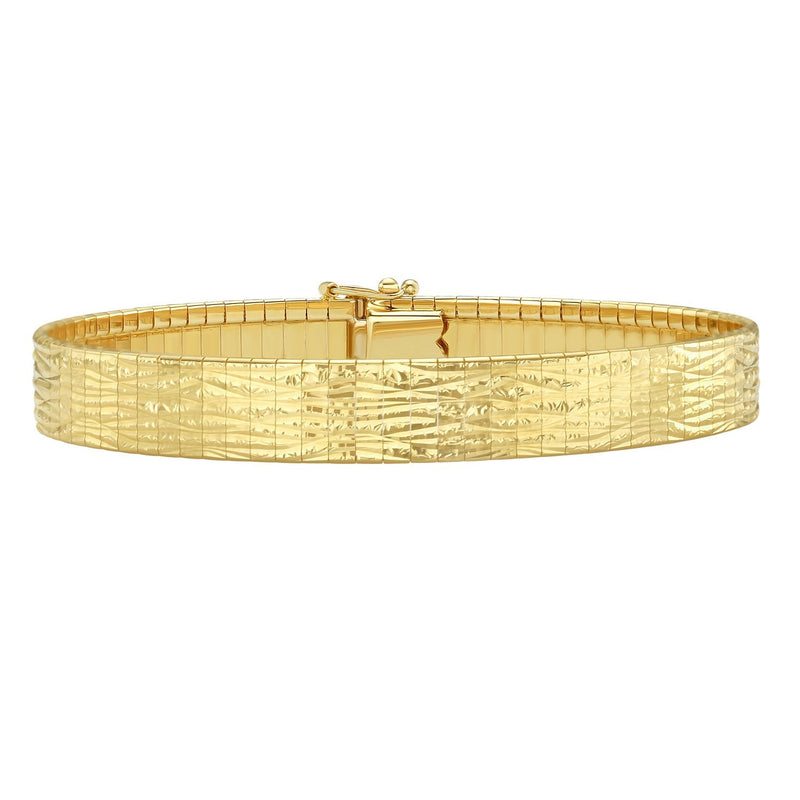Bids.com 14k Yellow Gold Glacier Bracelet (8.10 mm) Bracelets