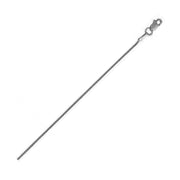 Bids.com 14k White Gold Round Wheat Chain (0.60 mm) Necklaces