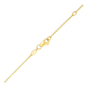 Bids.com 14k Yellow Gold Chain Necklace with Horizontal Arrow Pendant Necklaces