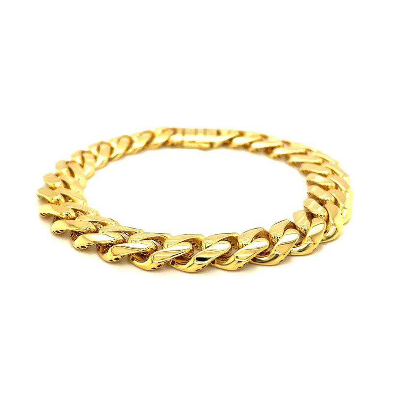 Bids.com 14k Yellow Gold Polished Curb Chain Bracelet Bracelets