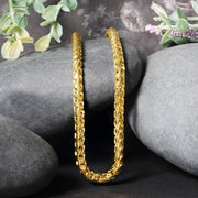 Bids.com 4.6mm 14k Yellow Solid Gold Diamond Cut Round Franco Chain Necklaces