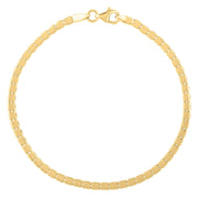 Bids.com 14k Yellow Gold 7 inch Mini Cube Bracelet (2.60 mm) Bracelets