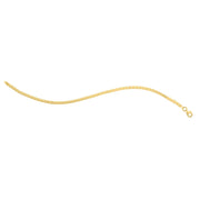 Bids.com 14k Yellow Gold 7 inch Mini Cube Bracelet (2.60 mm) Bracelets