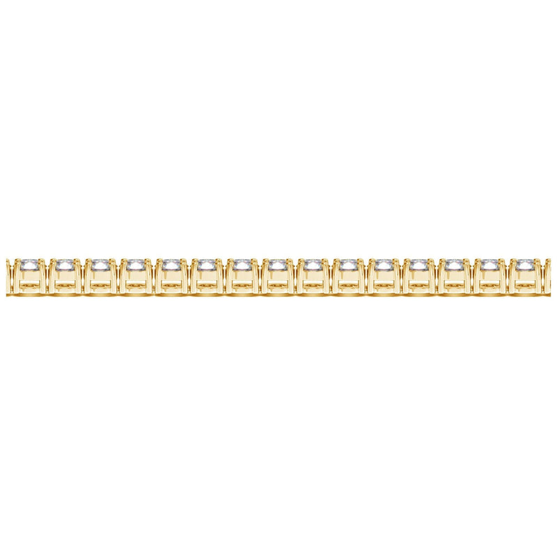 Bids.com Lab Grown Round Diamond Tennis Bracelet in 14k Yellow Gold (8 cctw F/G  VS2/SI1) Bracelets