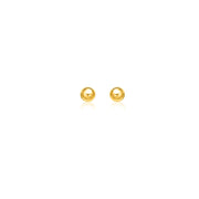 Bids.com 10k Yellow Gold Round Stud Earrings (5.0 mm) Earrings