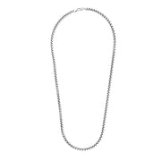 Bids.com 5.2mm Sterling Silver Rhodium Plated Round Box Chain Necklaces