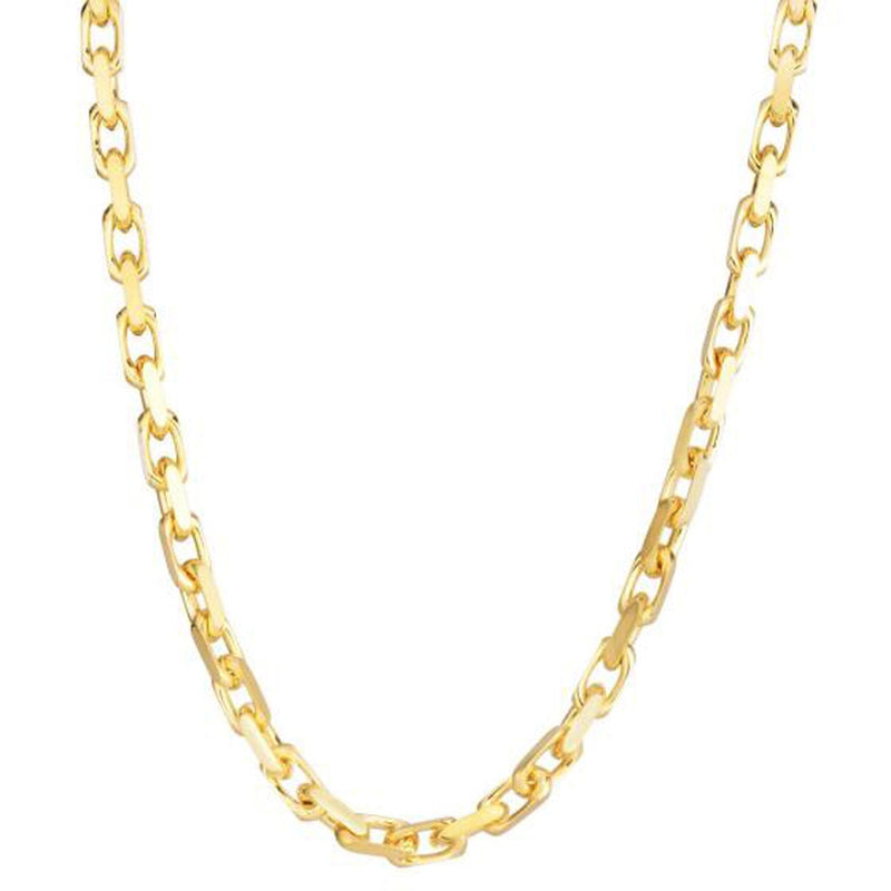 Bids.com 14k Yellow Gold French Cable Link Chain (4.80 mm) Necklaces