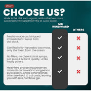 MG Windward Trading LLC Bee Pollen Infused Organic Sea Moss Gel Herbal Gel