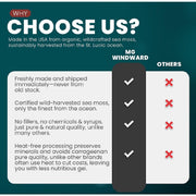 MG Windward Trading LLC Organic Mega Mushroom Infused Sea Moss Gel Herbal Gel