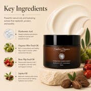 Timeless Organics Skin Care Deep Hydration + Antioxidant Creme Masque Bisque