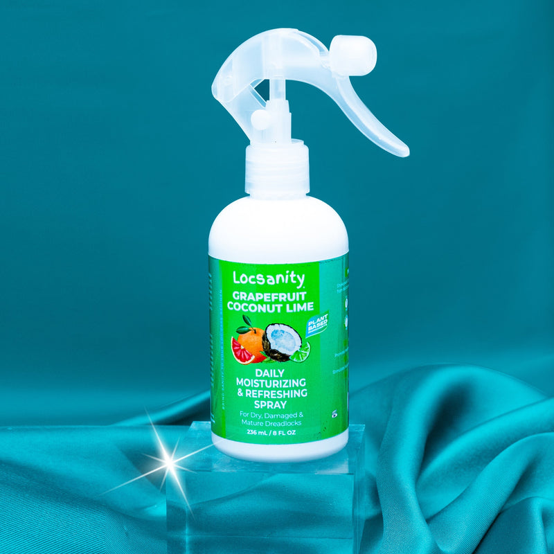 Locsanity Grapefruit Coconut Lime Daily Moisturizing Spray Fine Mist Locking & Tightening & Moisturizing