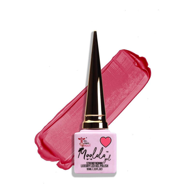 minimanimoo Moolala™ 2 Step Gel - #18 Dark Pink Rose Nail Polish