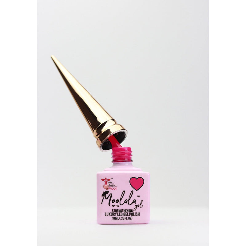 minimanimoo Moolala™ 2 Step Gel - #18 Dark Pink Rose Nail Polish