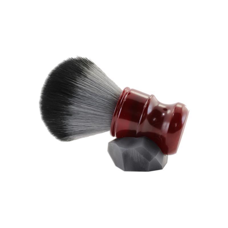 Handsome & Debonair Shaving Brush - Dark Ruby Shaving Tool