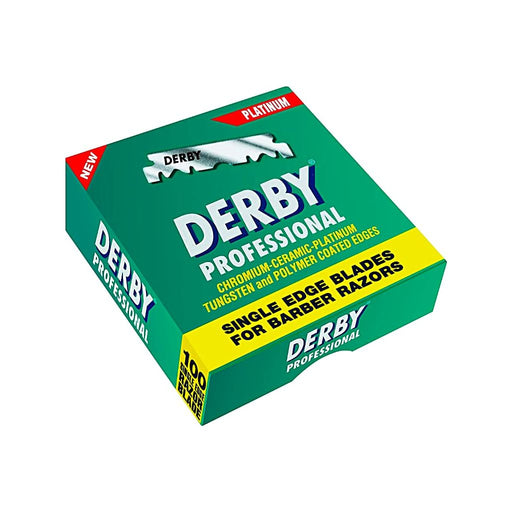 Derby Professional Single Edge Razor Blades, 100 Count