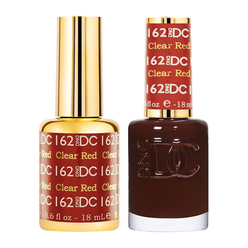 DND DC - Clear Red #162 - DC Gel Duo 1oz.
