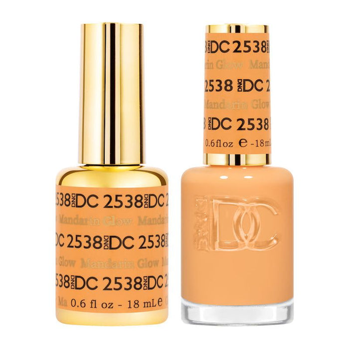 DND DC - Mandarin Glow #2538 - DC Gel Duo 1oz.