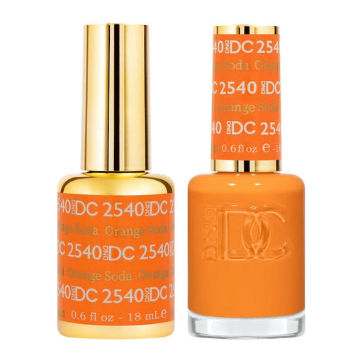 DND DC - Orange Soda #2540 - DC Gel Duo 0.6oz