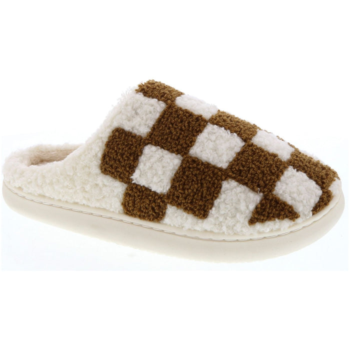 Riley Checkered Slippers - KIDS