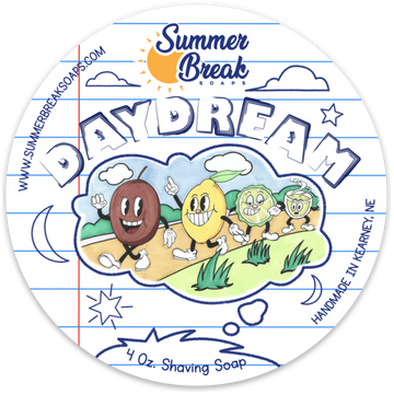 Summer Break Soaps Summer Break Soaps Daydream Shaving Soap 4oz Shaving Soap