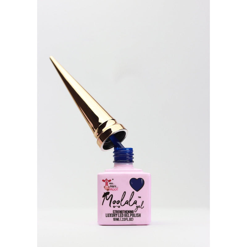 minimanimoo Moolala™ 2 Step Gel - #14 Deep Navy Nail Polish