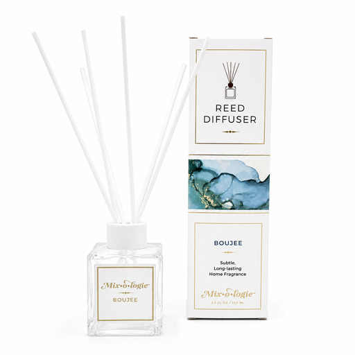 MIXOLOGIE Mixologie Boujee Home Products White Smoke Laundry Detergent Sheets,Dryer Sheets,Laundry Gift Set,Luxe Room Spray,Reed Diffuser