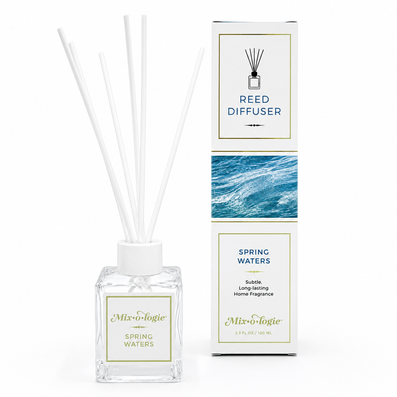 MIXOLOGIE Mixologie Reed Diffusers Reed Diffuser White Smoke Spring Waters