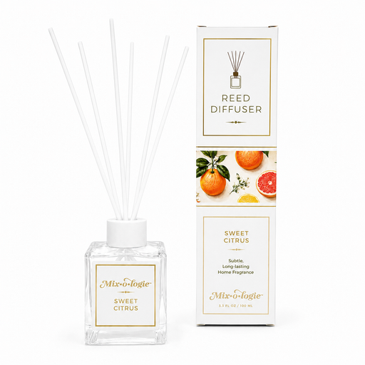 MIXOLOGIE Mixologie Sweet Citrus Home Products White Smoke Luxe Room Spray,Reed Diffuser