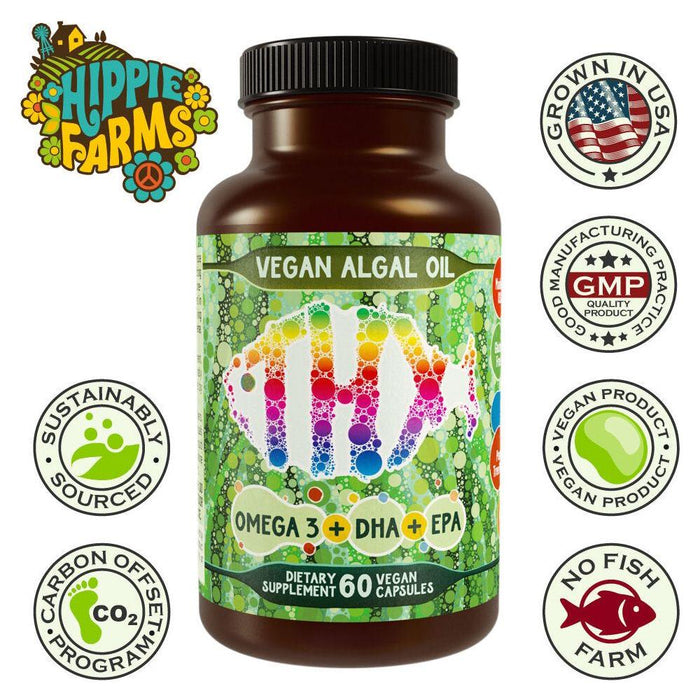 Vegan Algae Oil with DHA & EPA - The Better, Cruelty Free, Omega-3