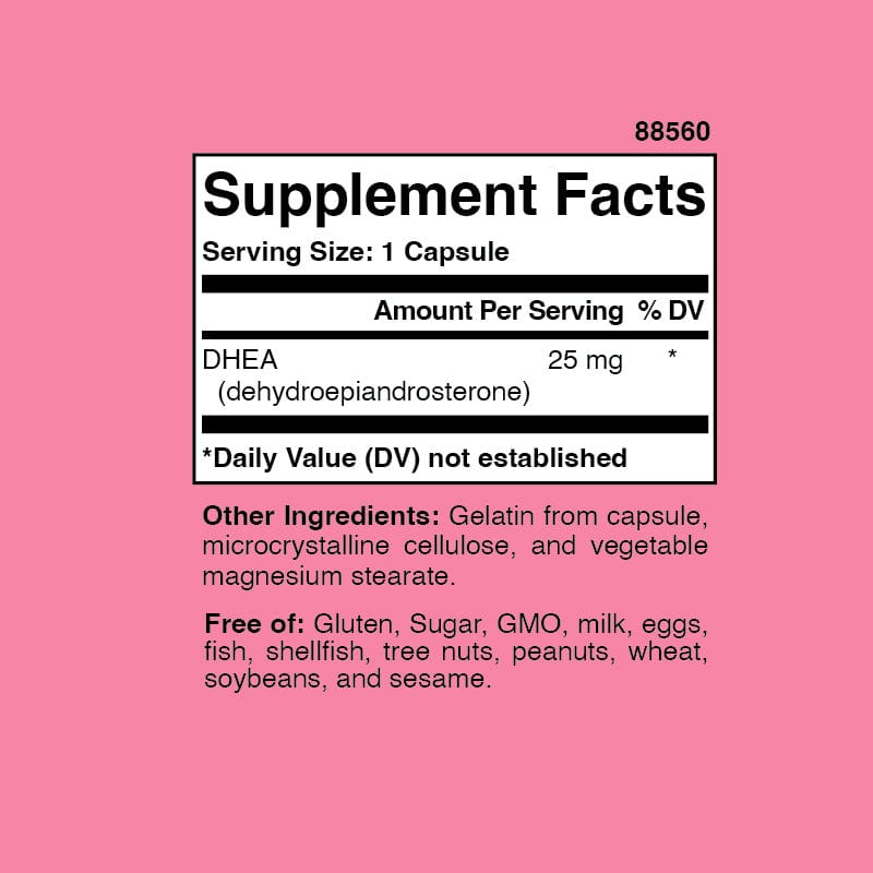 Suplementos Laura Posada by The Brand Atelier DHEA: Hormona Conocida como La Fuente de La Juventud/ Precursor Hormonal Natural/ Mejora Energía y Función Sexual