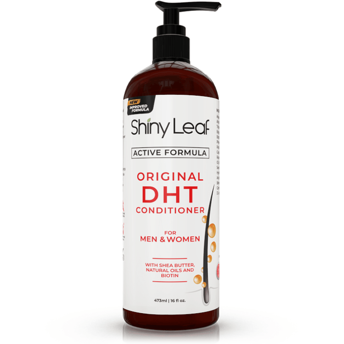 Shiny Leaf - Dht Blocker Hair Loss Conditioner 16Oz Active Formula With Biotin By Shiny Leaf
