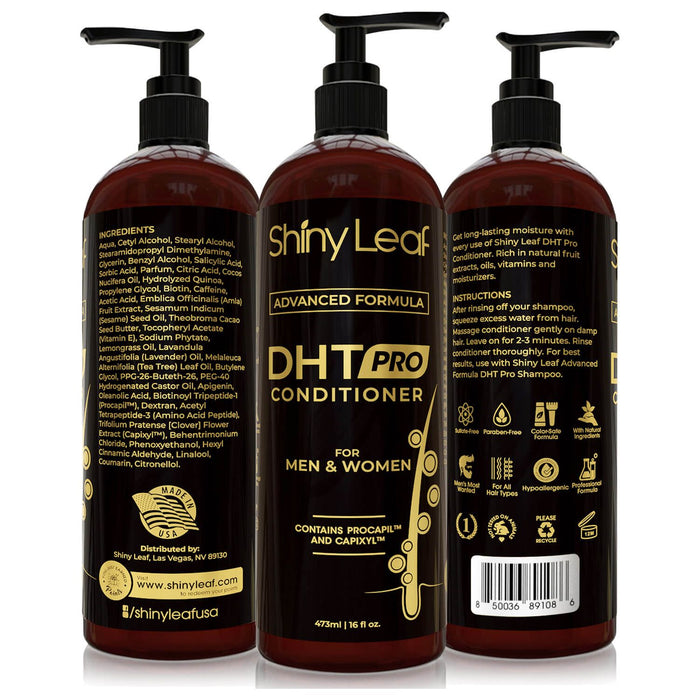 Shiny Leaf - Dht Pro Conditioner With Procapil And Capixyl For Hair Loss For Men And Women