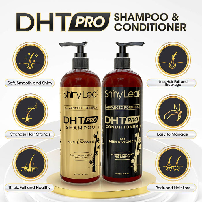 Shiny Leaf - Dht Pro Shampoo And Conditioner With Procapil And Capixyl 16Oz X 2 - Shiny Leaf