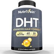 Nutrivein Nutrivein Premium DHT Blocker for Men & Women - with Biotin - 30 Day Supply (60 Caps) 1E-GQI9-P9FV