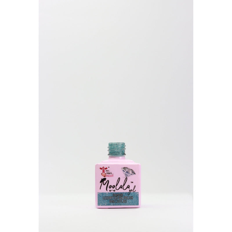 minimanimoo Moolala™ Diamond Luxury Gel Polish - D06 Sky Blue