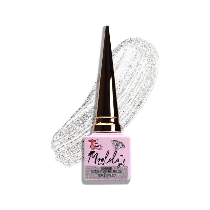 Minimanimoo - Moolala™ Diamond Luxury Gel Polish - D04 Frosty