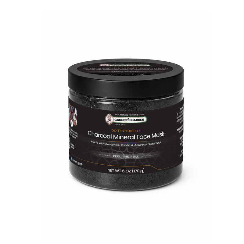Garner's Garden DIY Detox Face Mask Clays Dark Slate Gray 6 oz DIY Mask (Recommended)