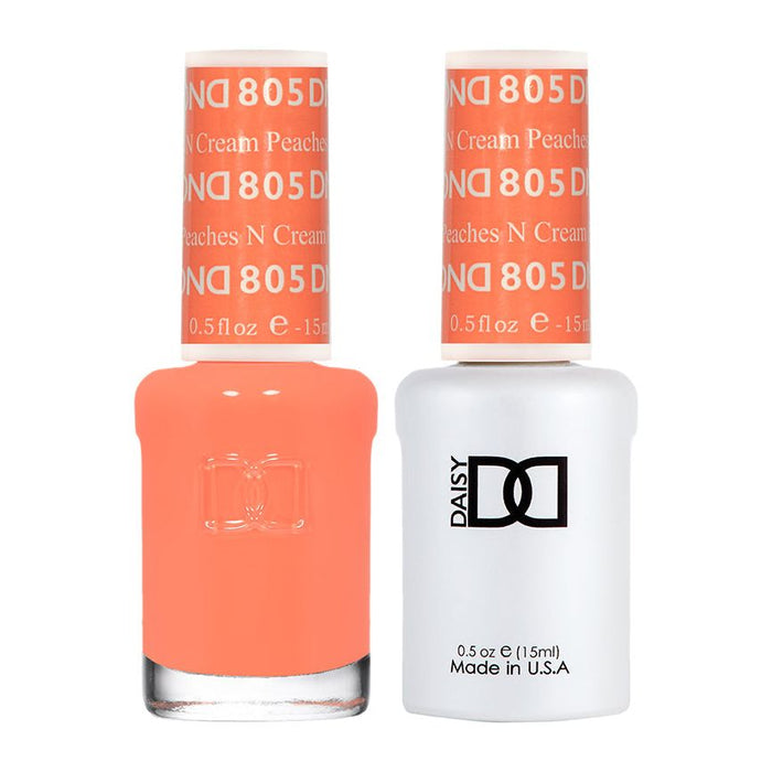 DND - Peaches n Cream #805 - DND Gel Duo 1oz.