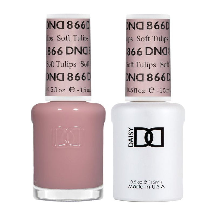 DND - Soft Tulips #866 - DND Gel Duo