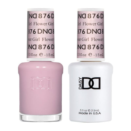 DND - Flower Girl #876 - DND Gel Duo 0.5oz.